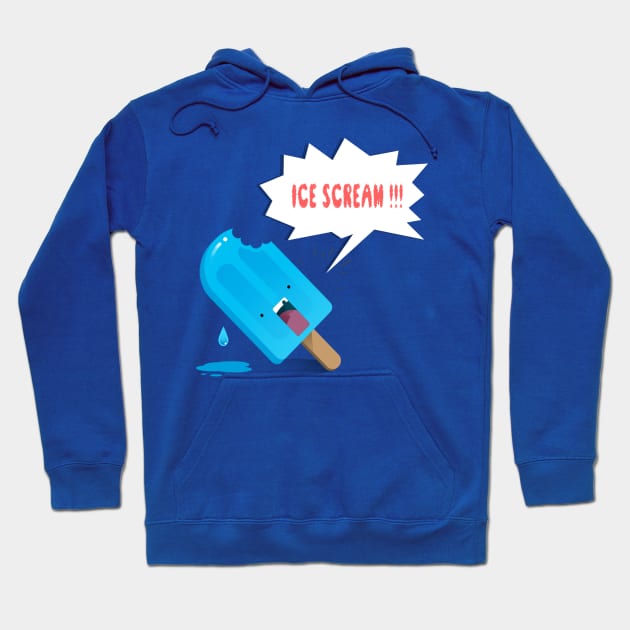 Ice Scream Hoodie by Drawerpunk